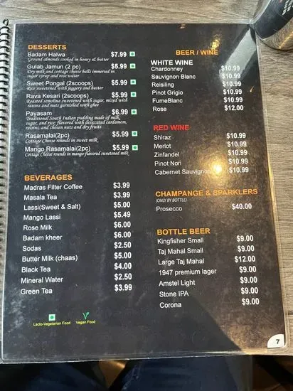 Menu 6