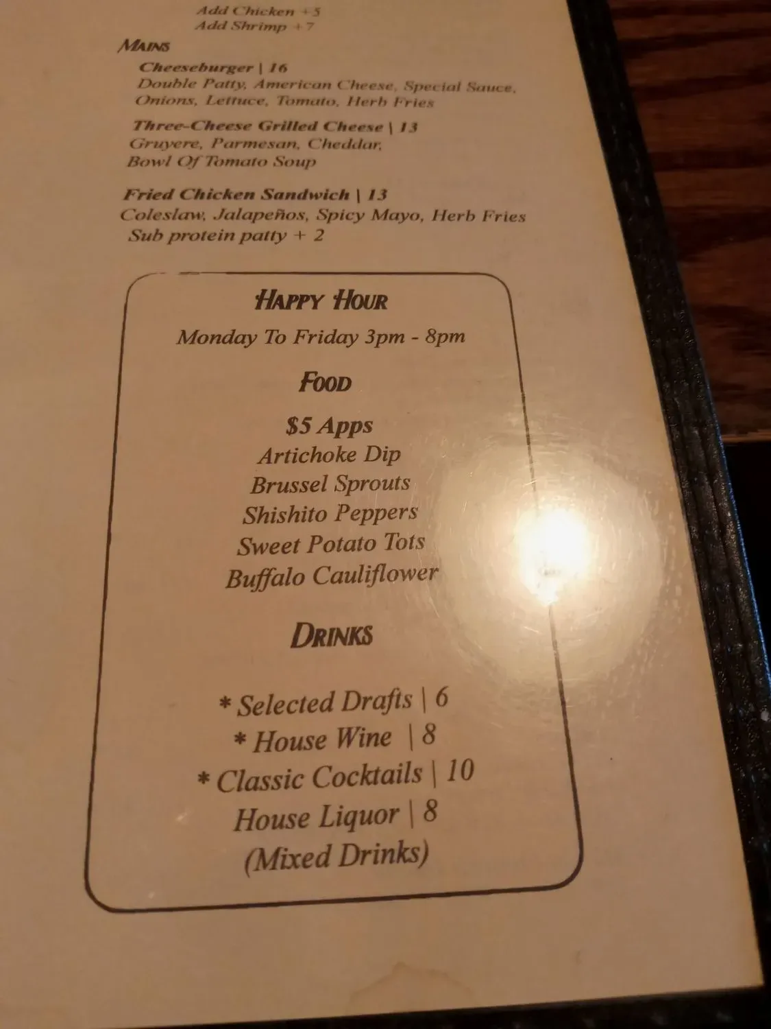 Menu 3