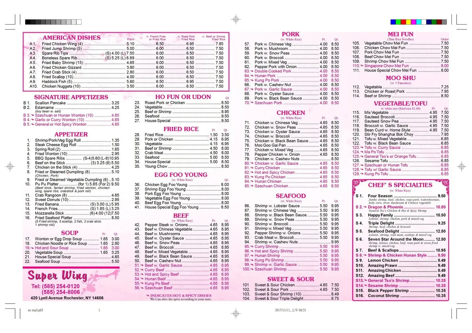 Menu 3