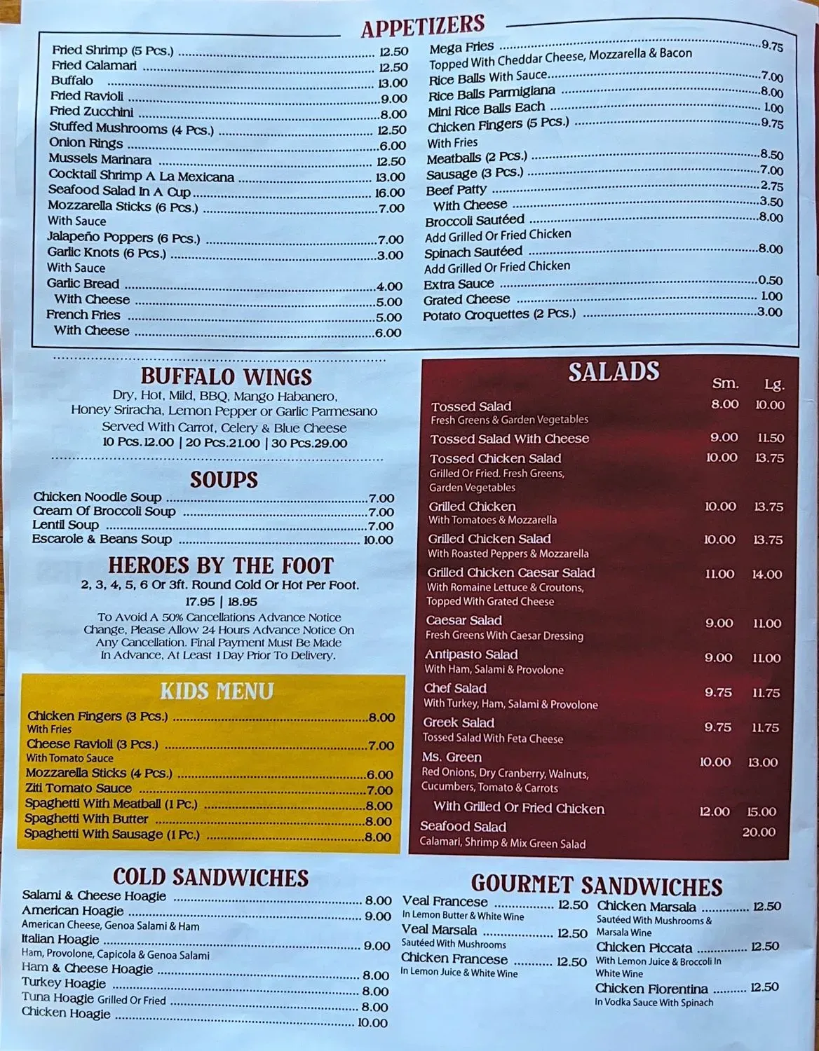 Menu 3