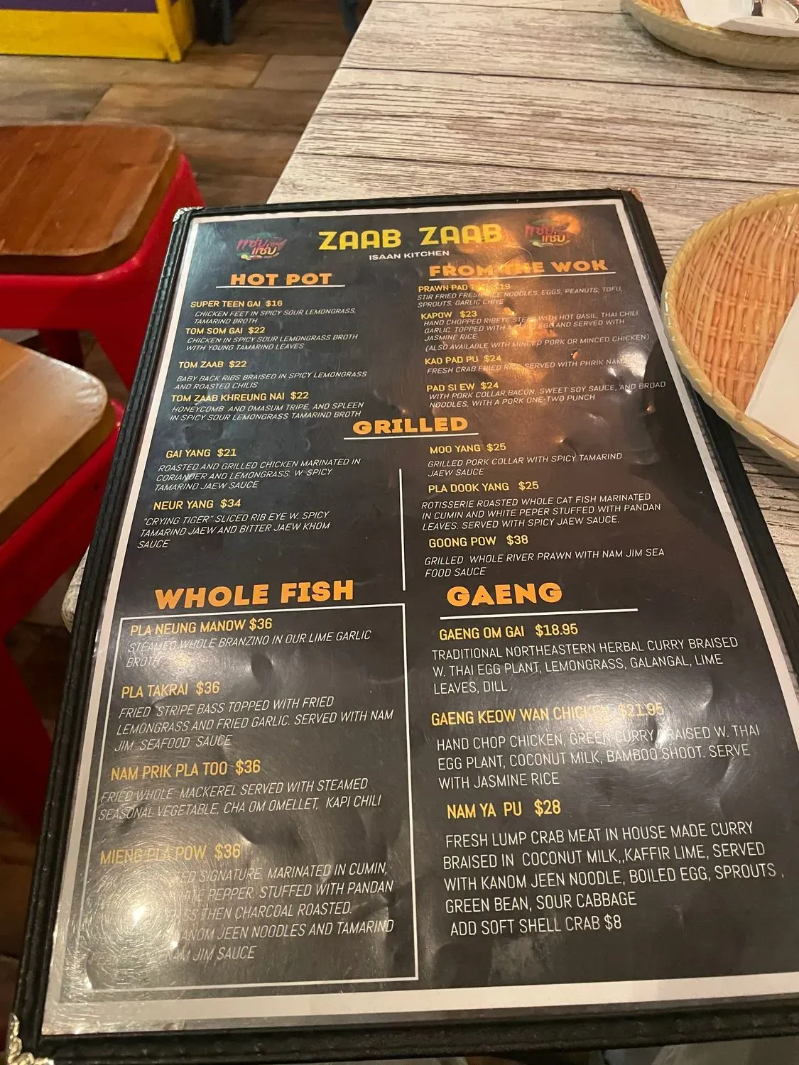 Menu 6