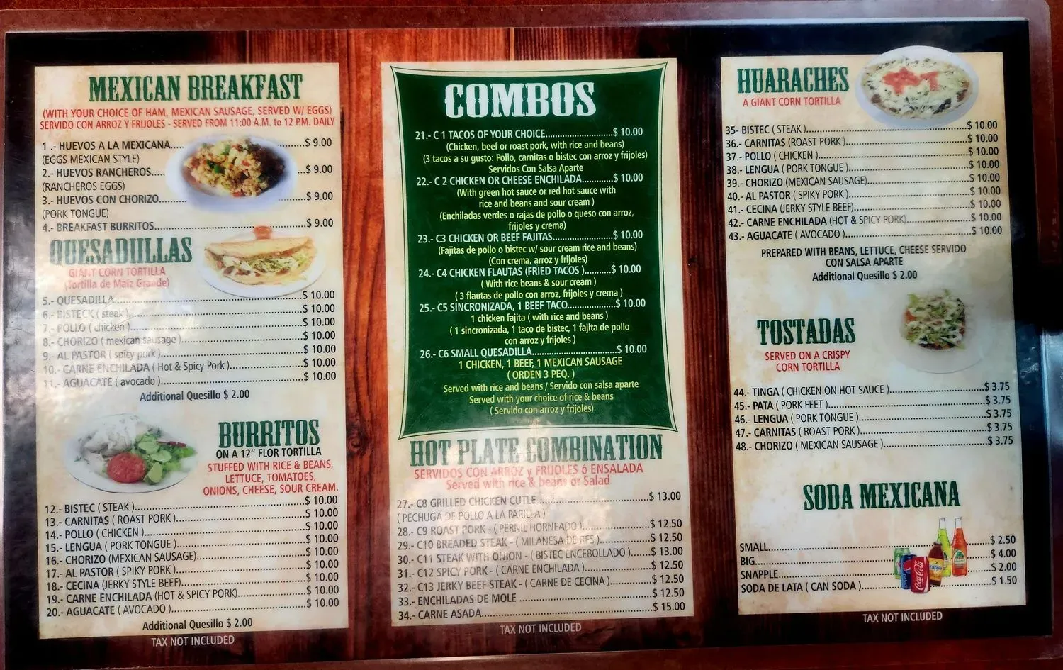 Menu 3