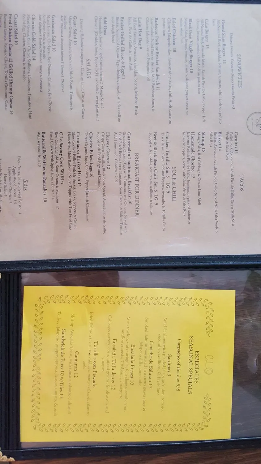 Menu 6