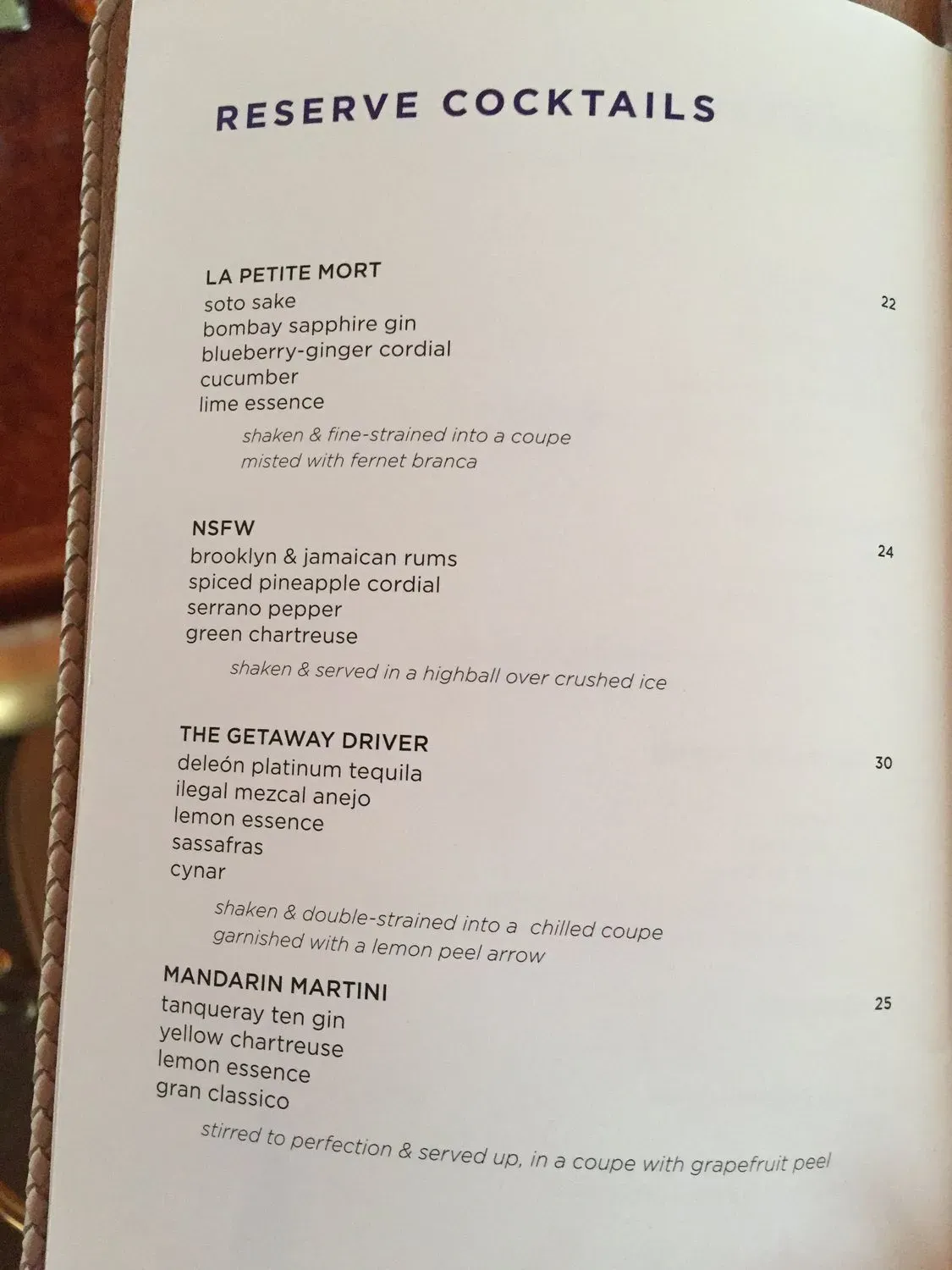 Menu 4