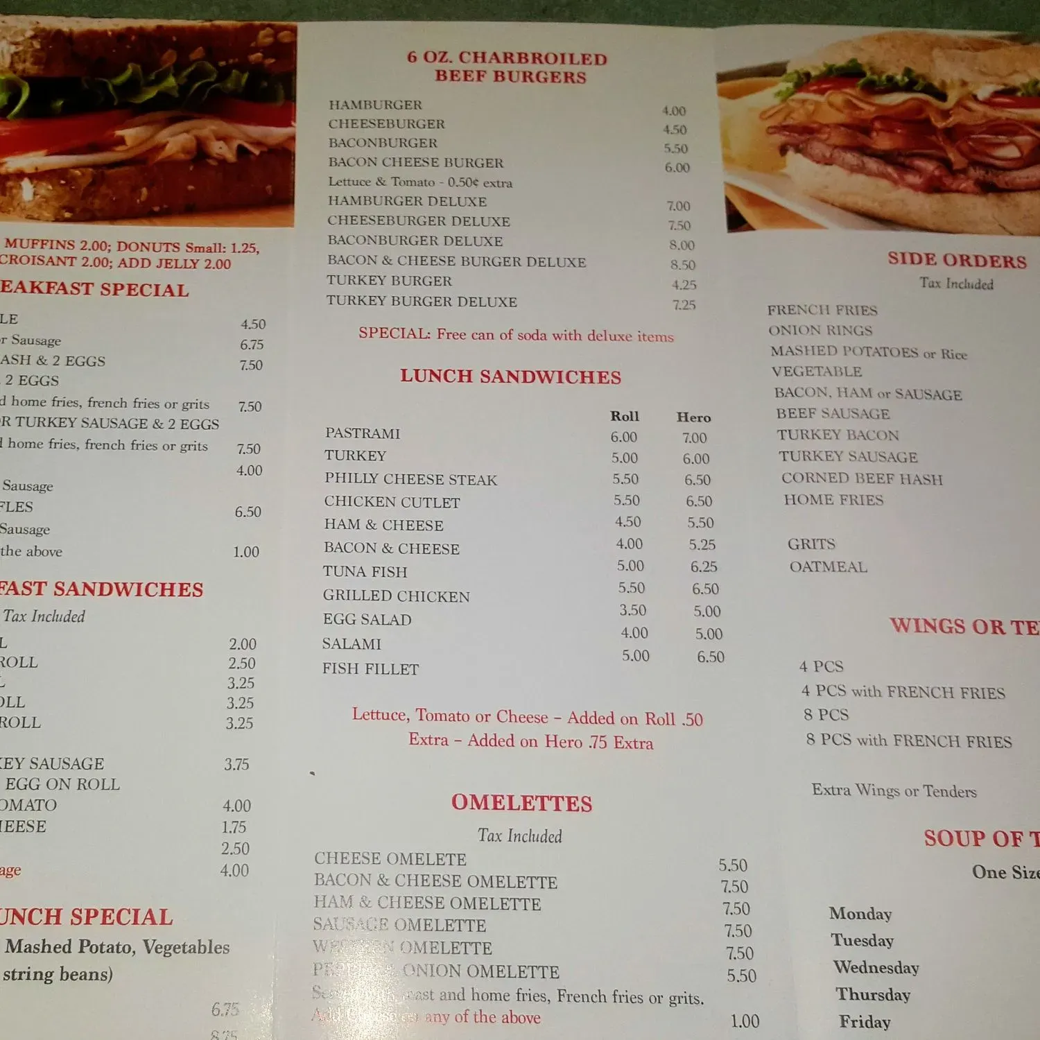 Menu 3