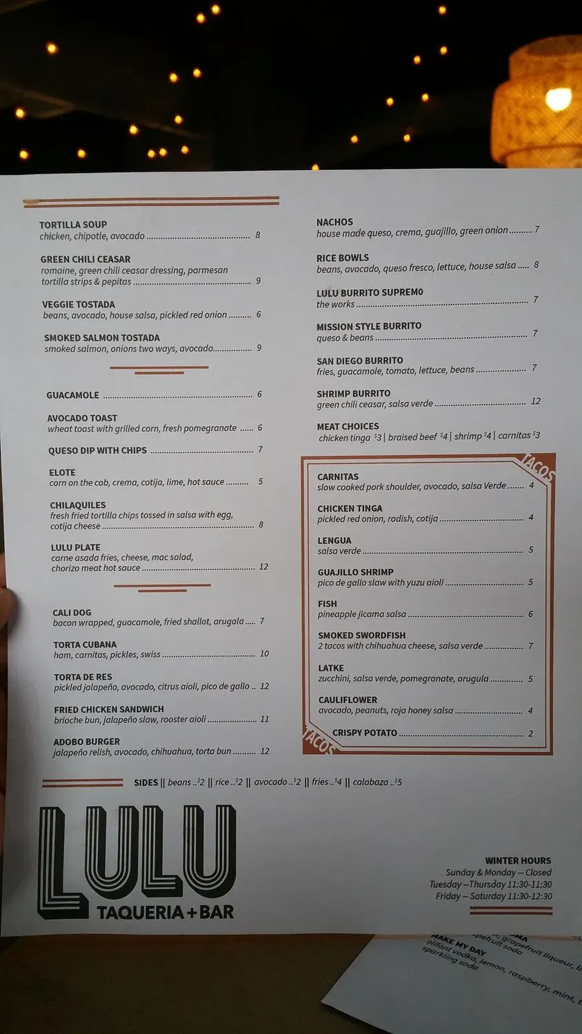 Menu 4