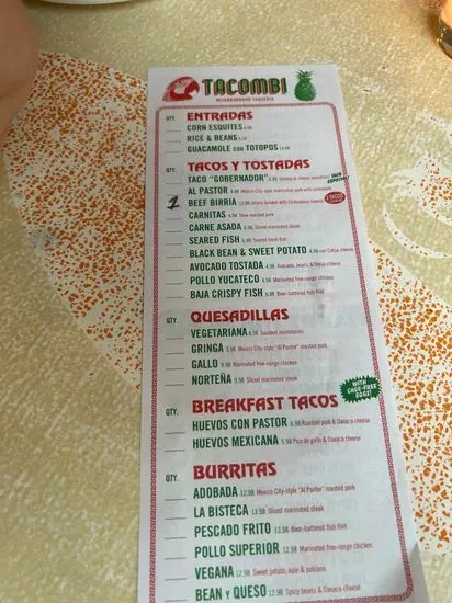 Menu 6