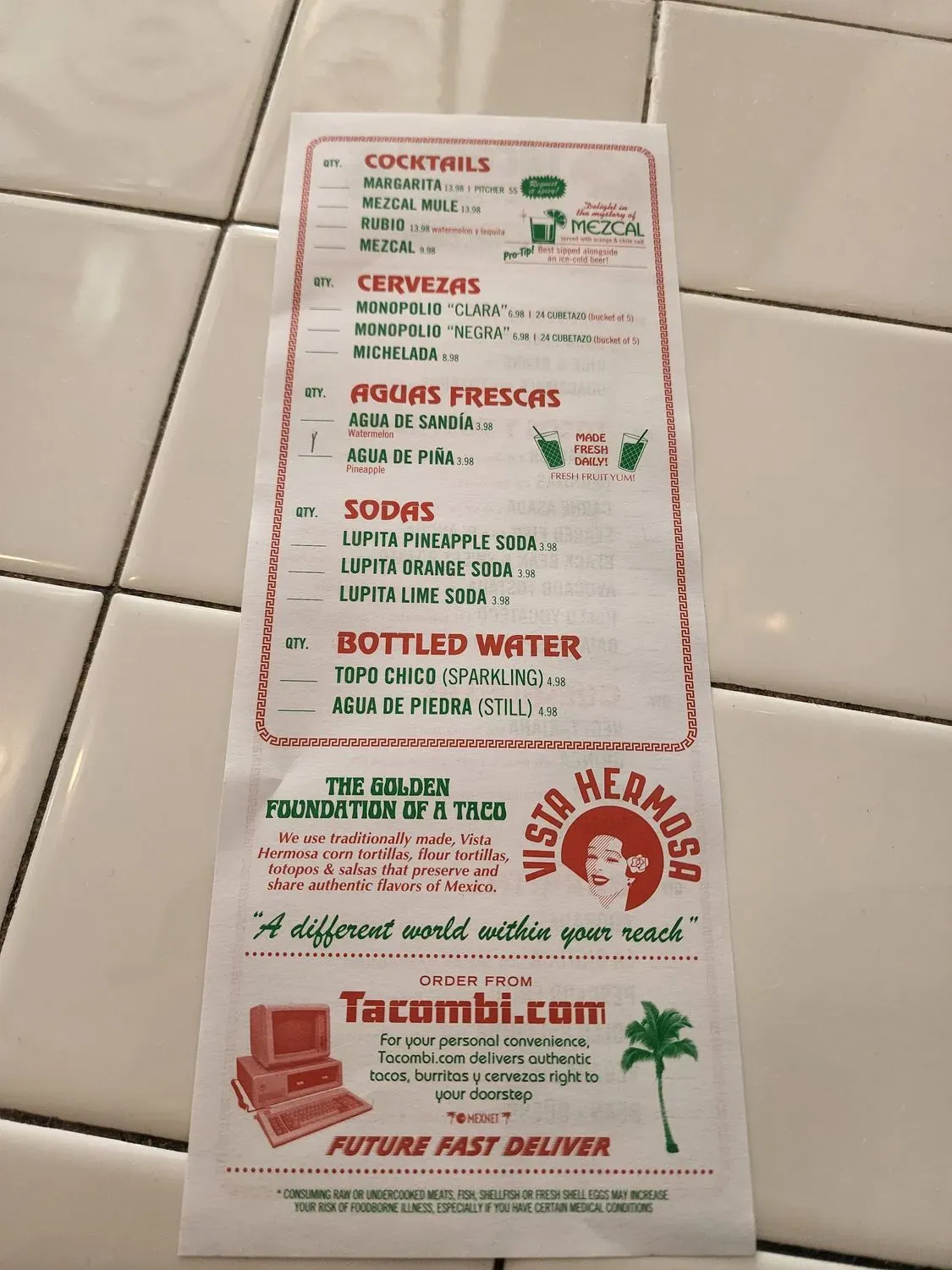 Menu 4