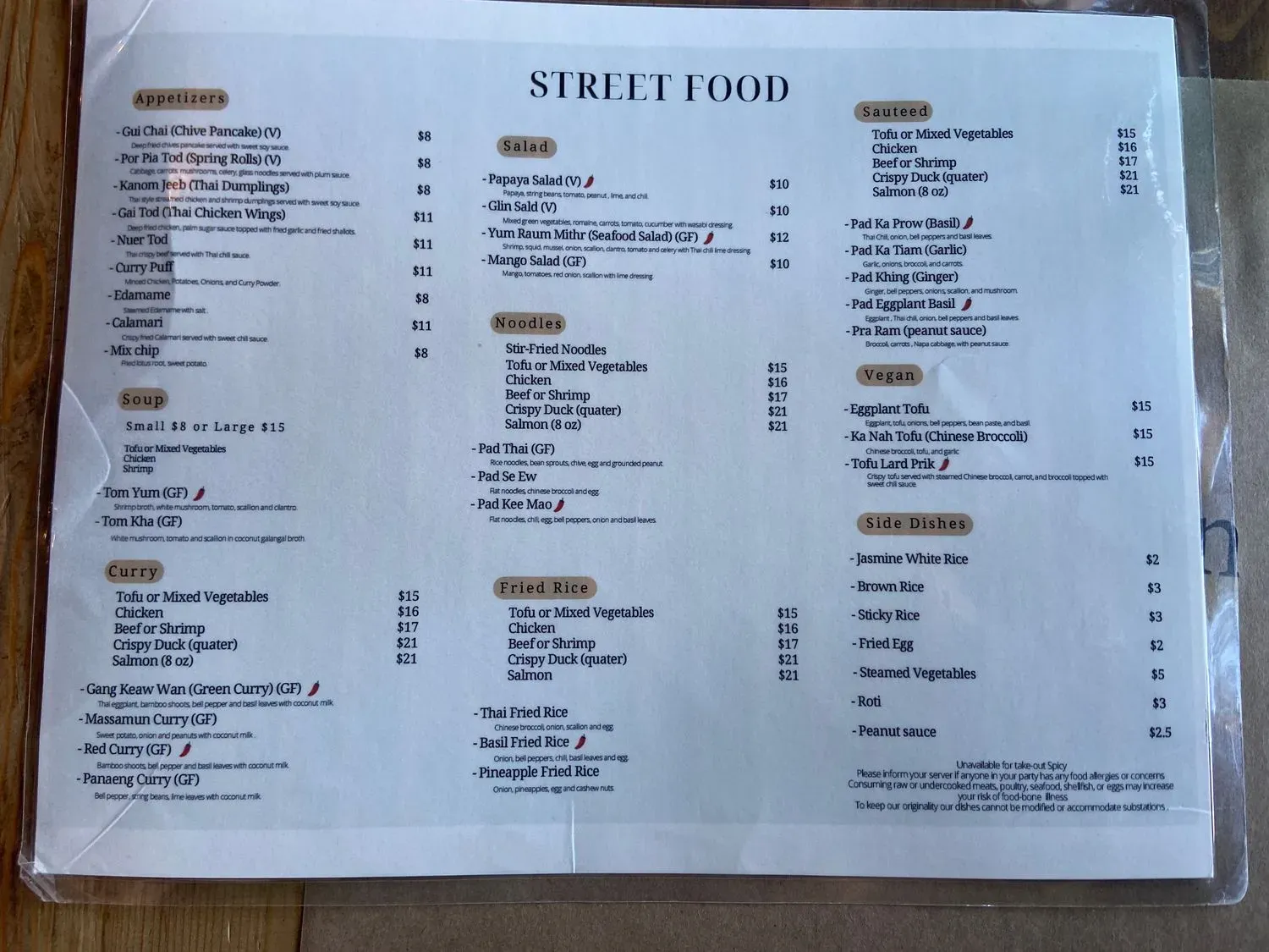 Menu 6