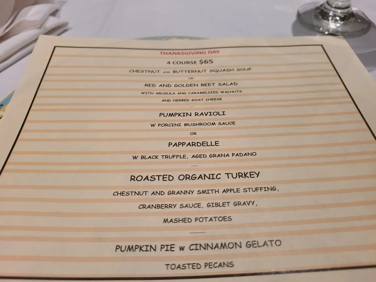 Menu 4