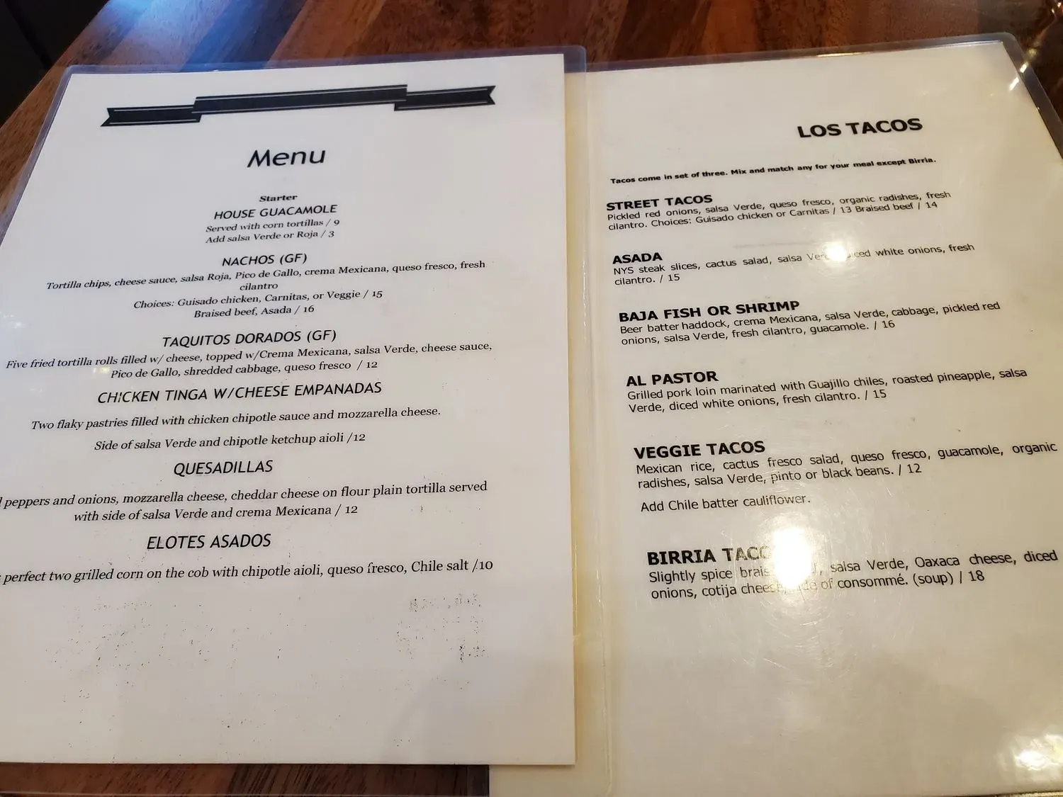 Menu 4