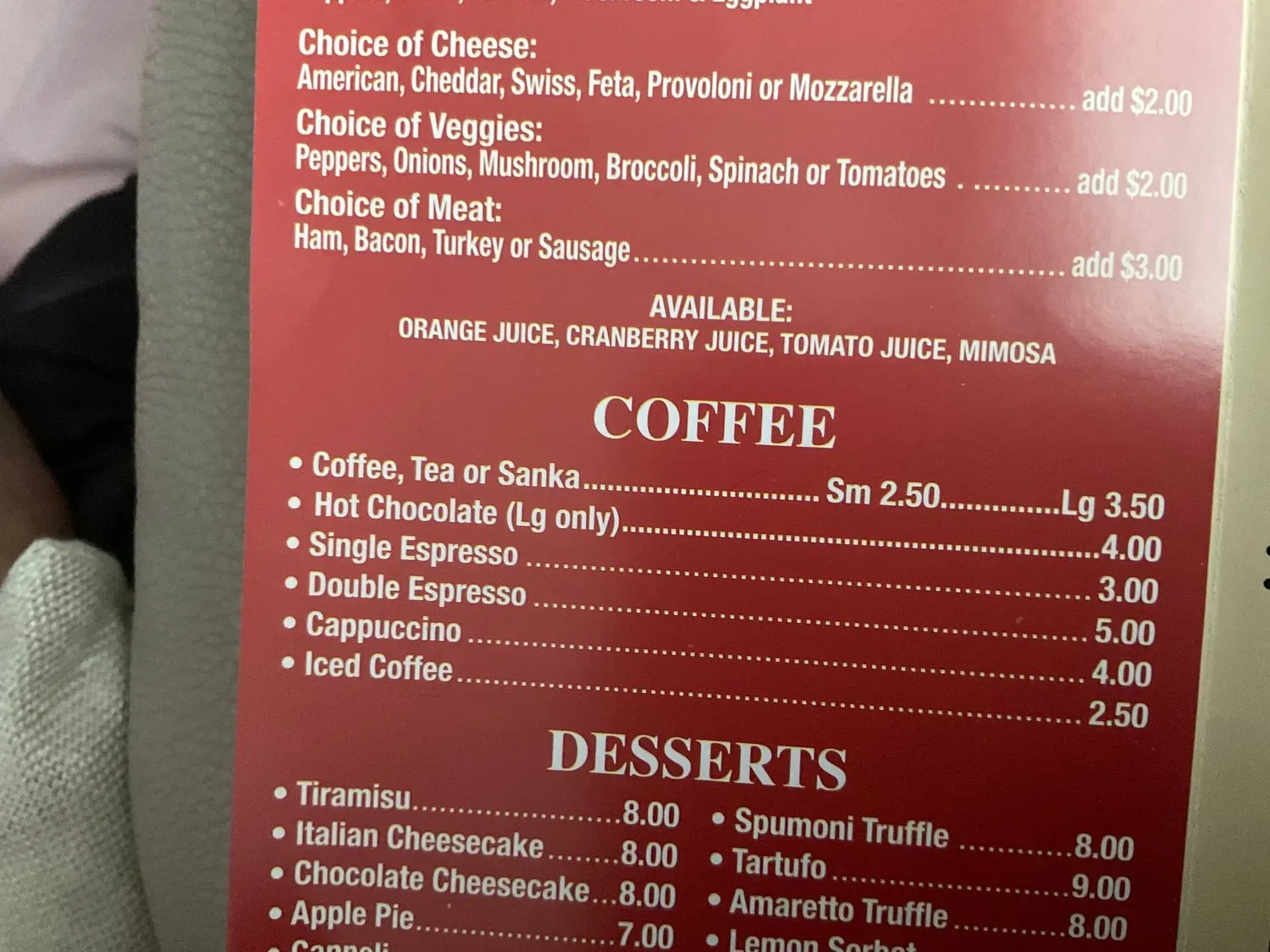 Menu 3