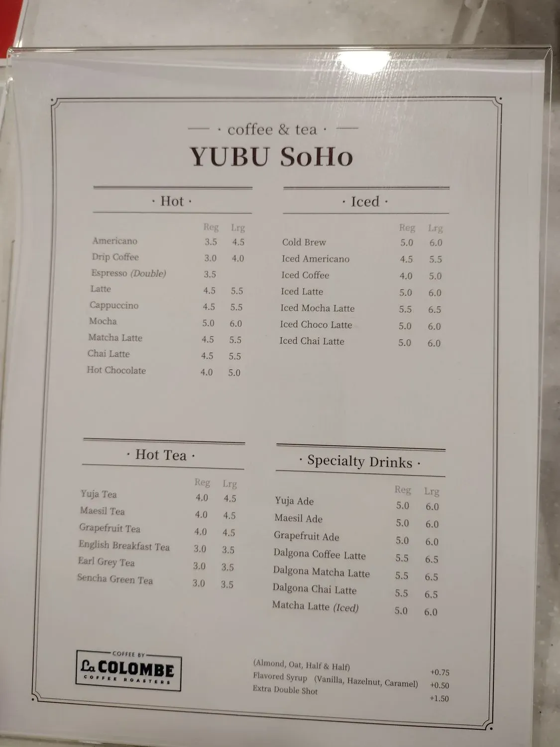 Menu 4