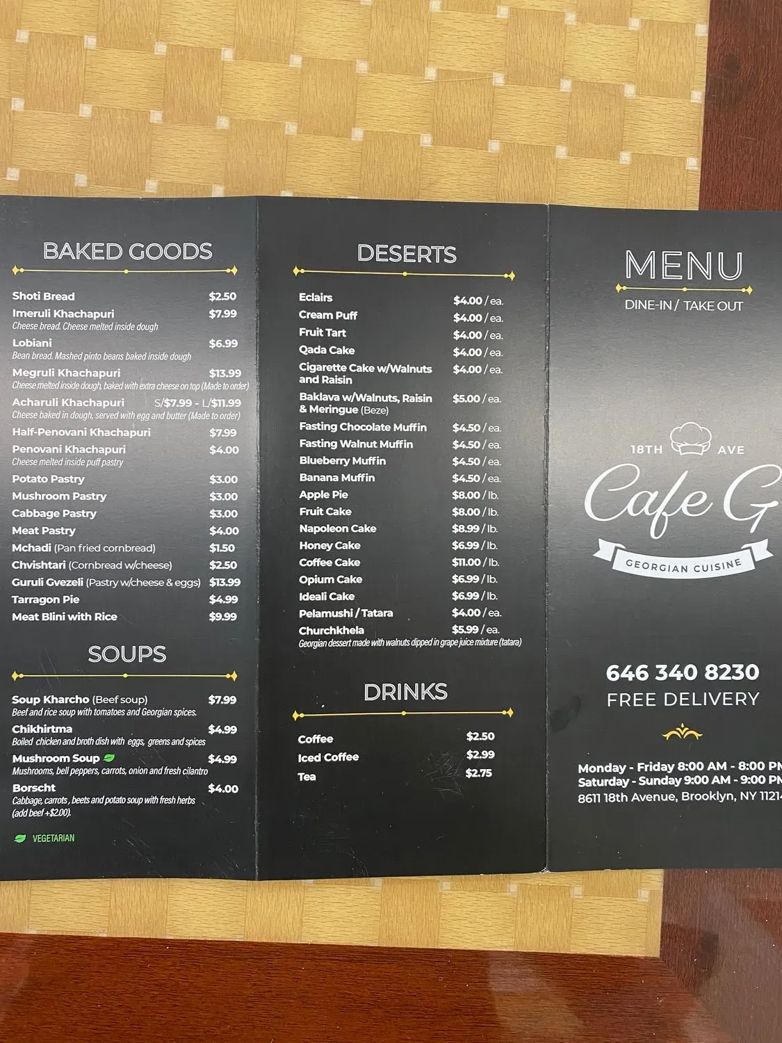 Menu 3