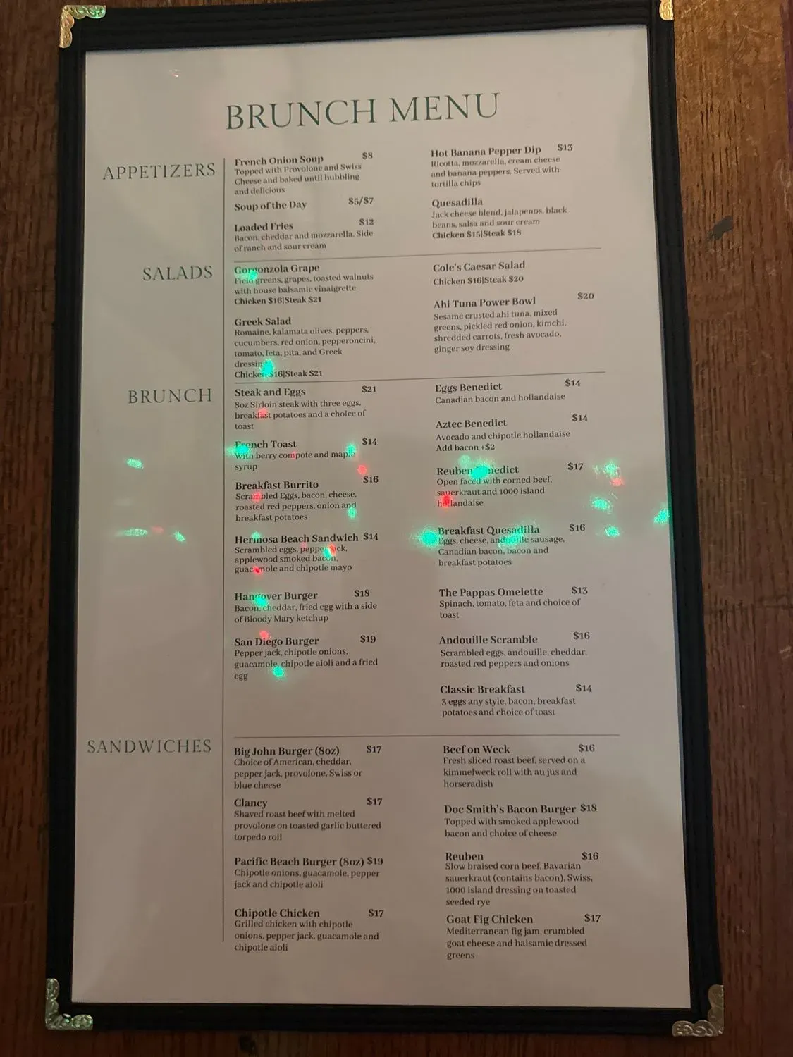 Menu 4