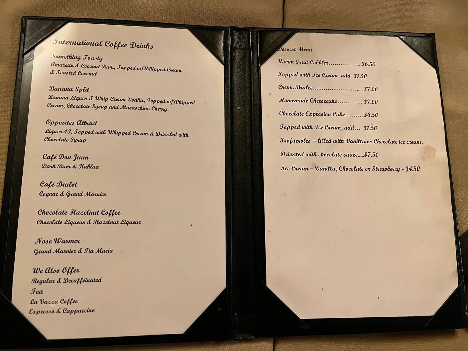 Menu 6