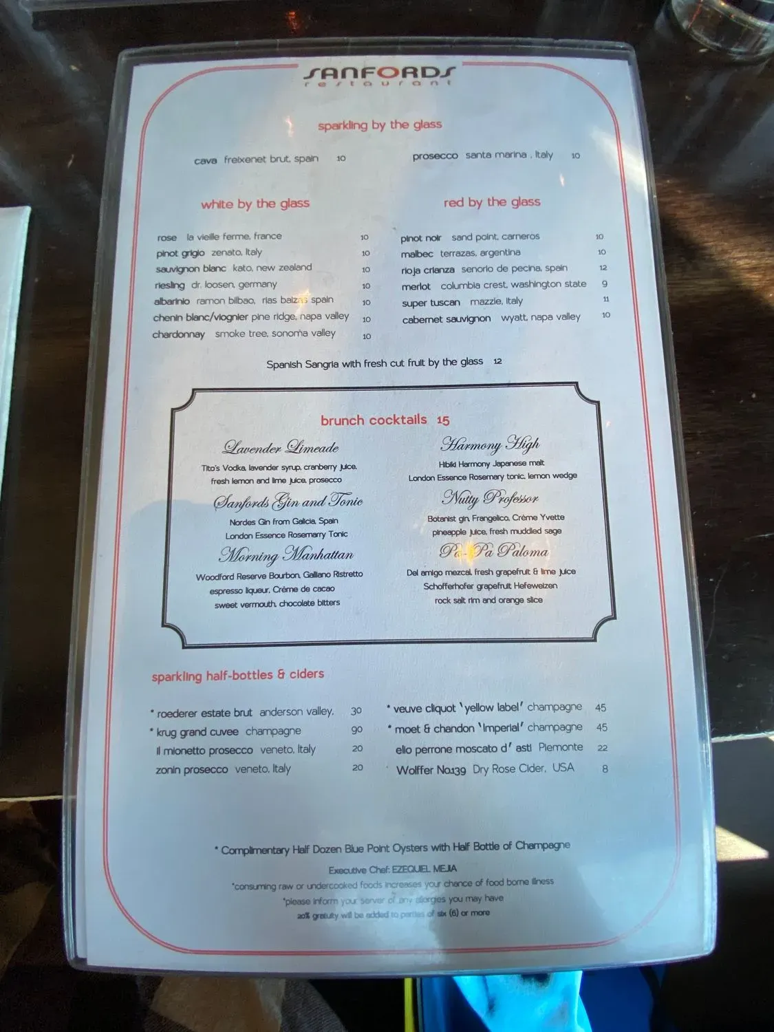 Menu 6