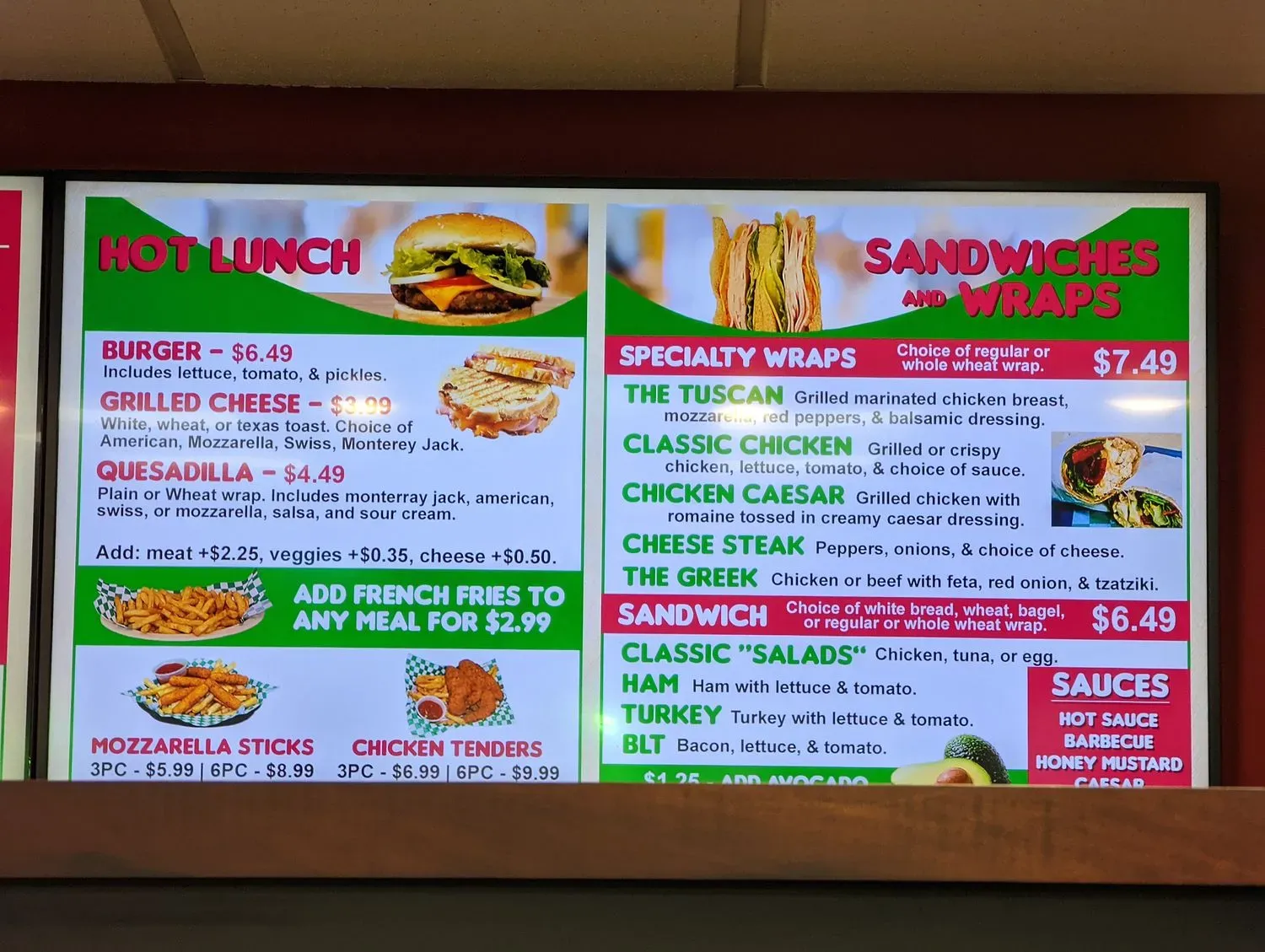 Menu 6