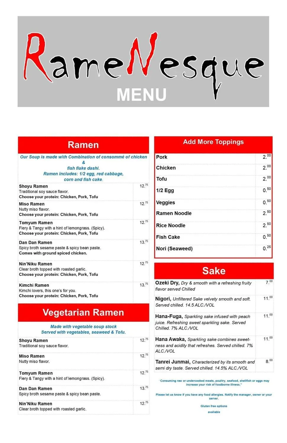 Menu 4