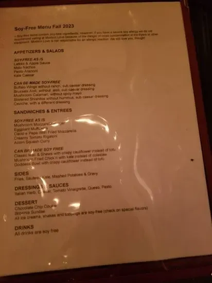 Menu 6