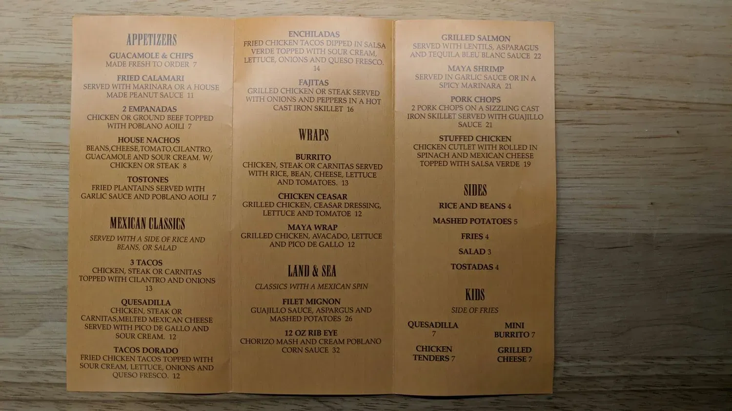 Menu 6