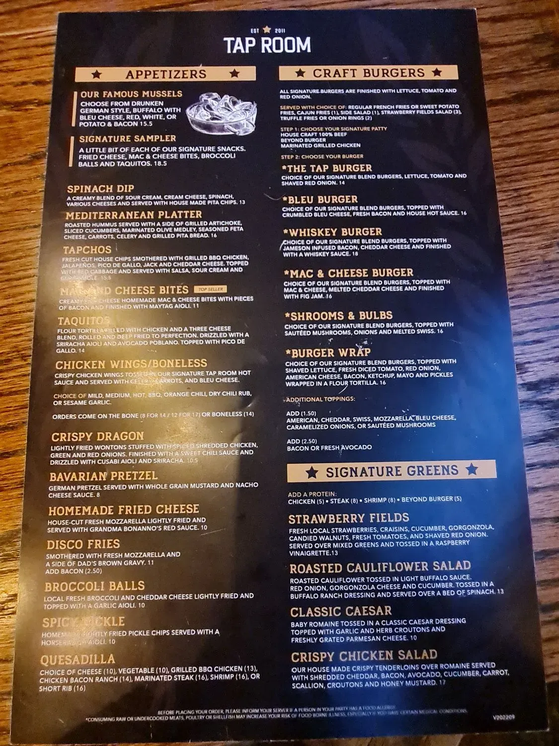 Menu 6