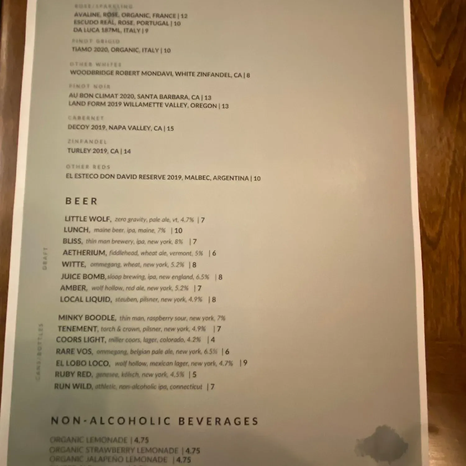 Menu 3