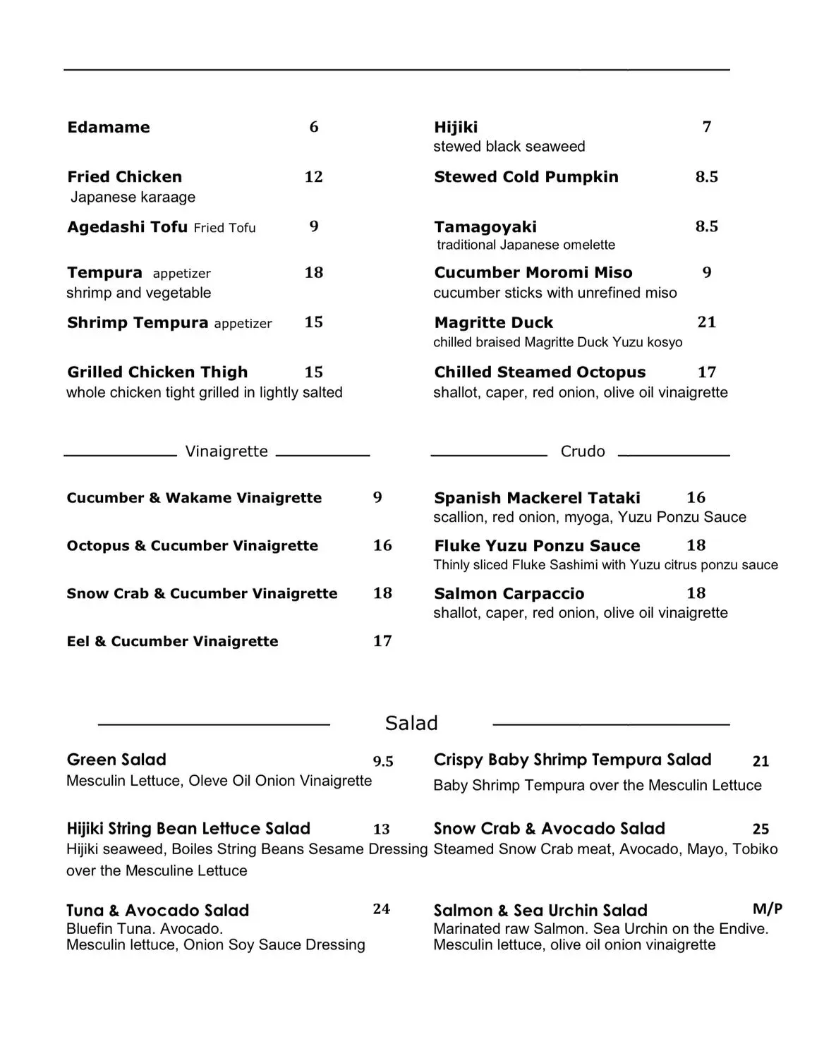 Menu 3