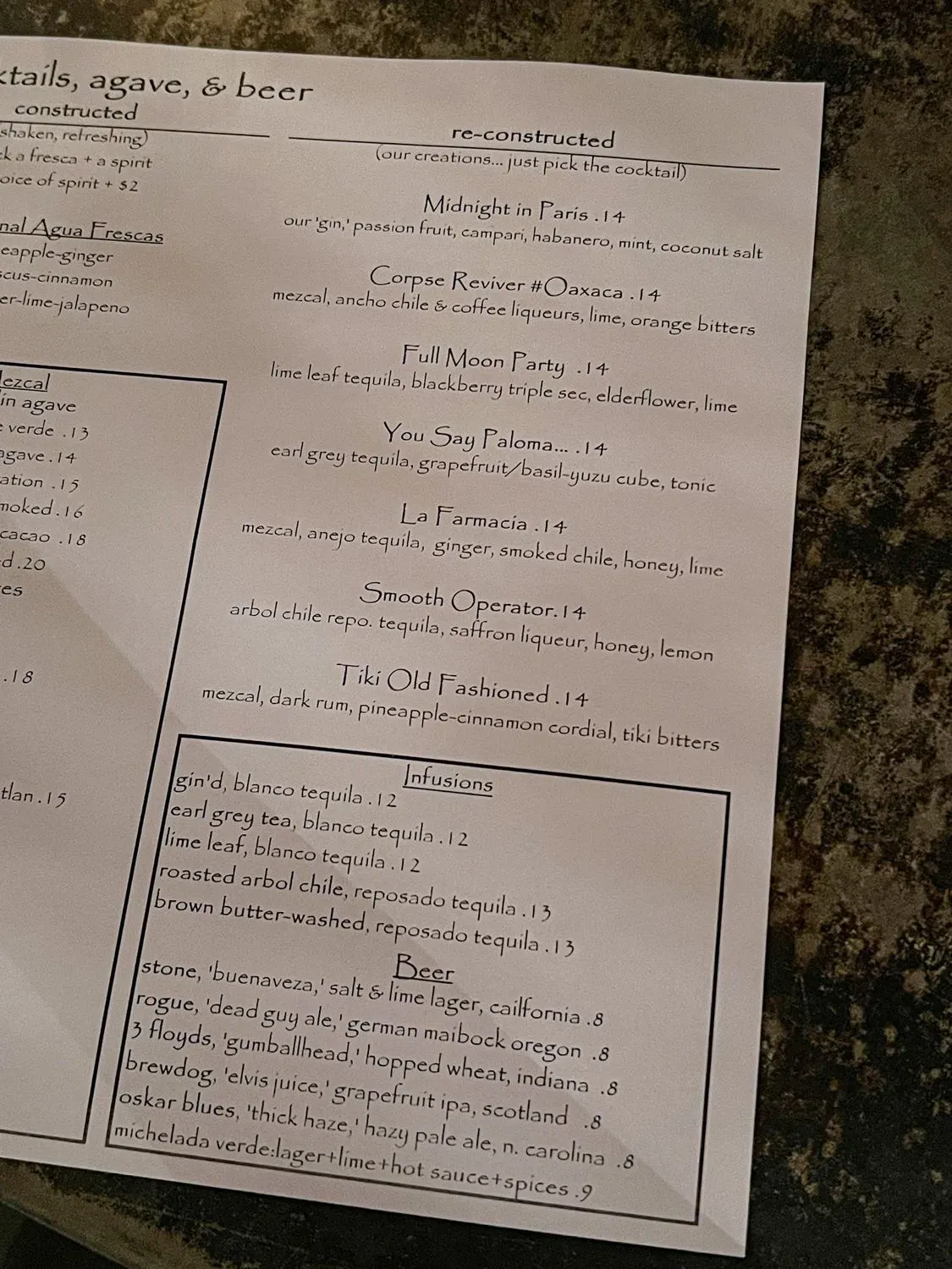 Menu 4