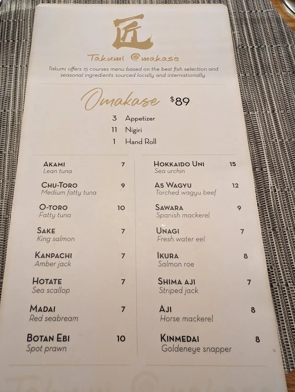 Menu 4