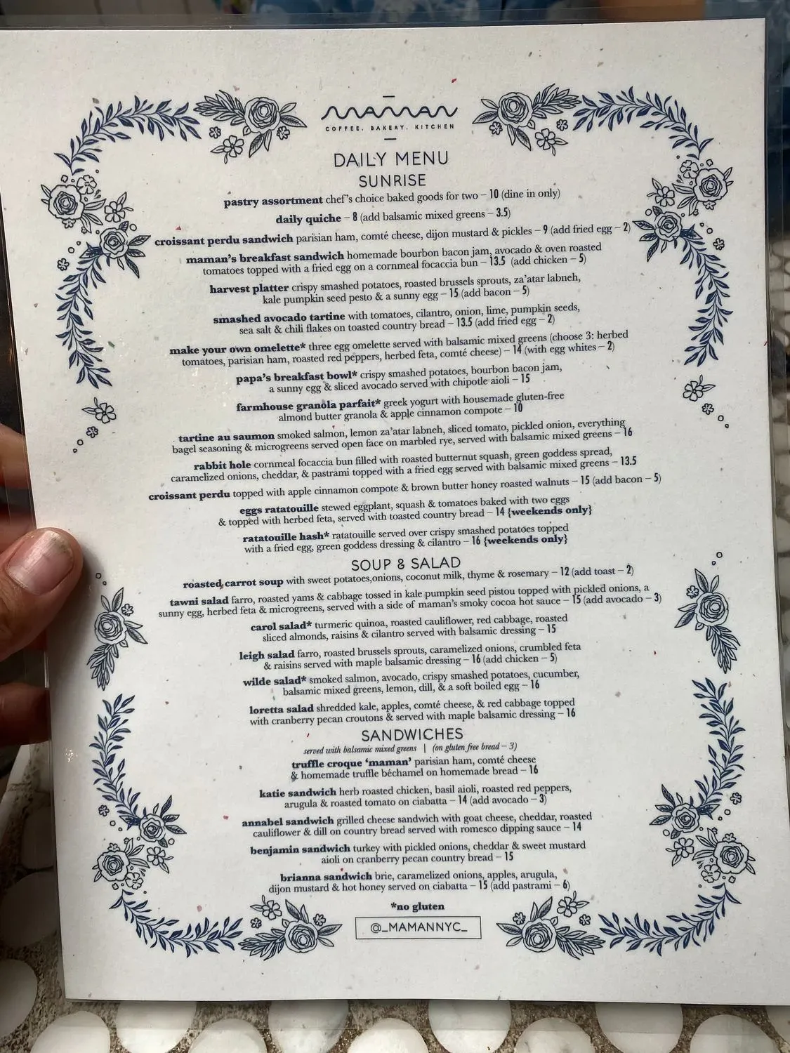 Menu 3