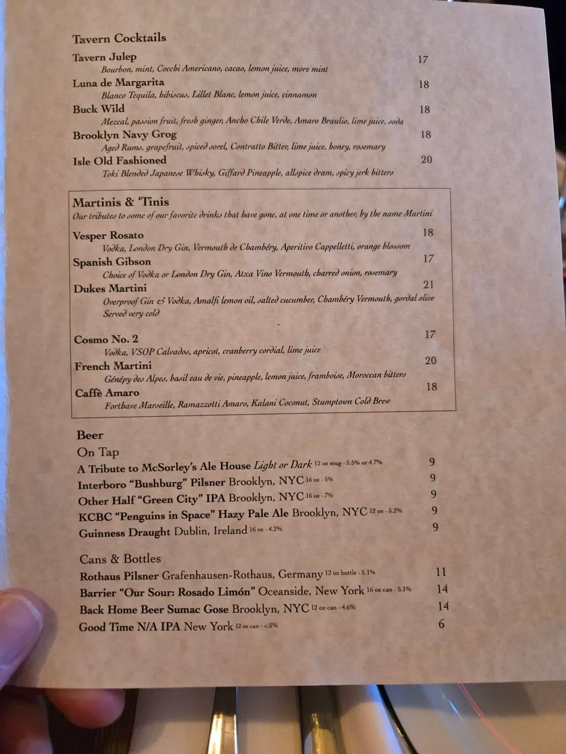 Menu 6