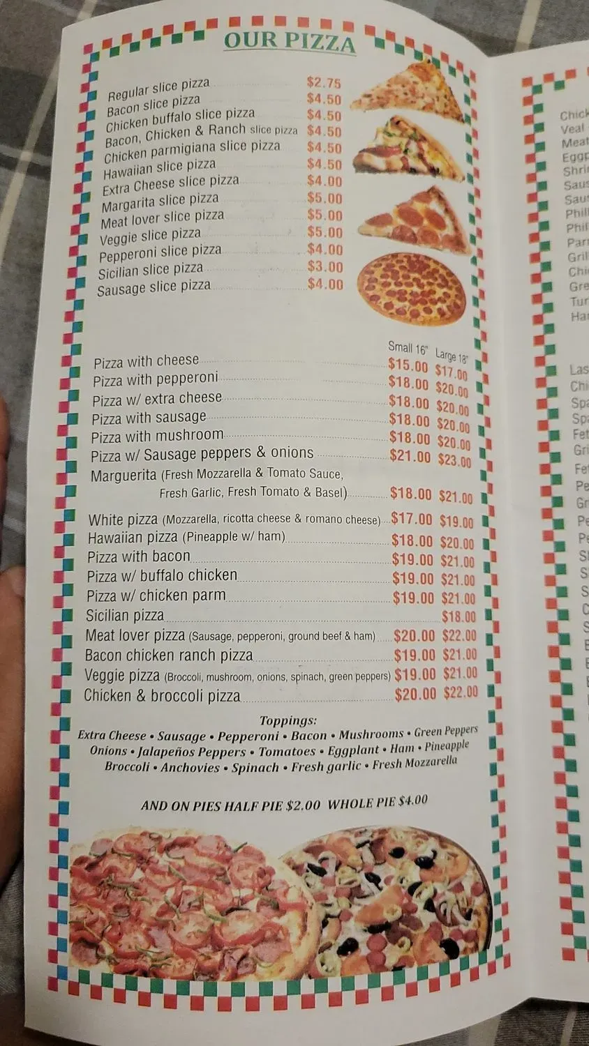 Menu 4