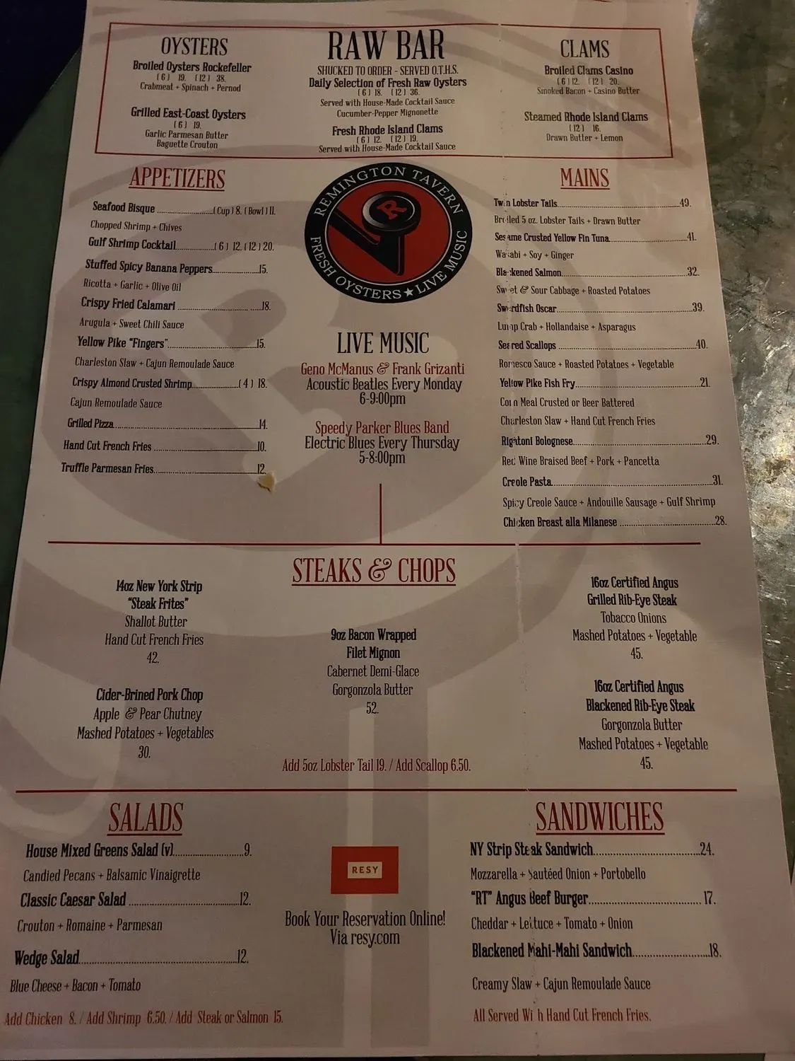 Menu 4