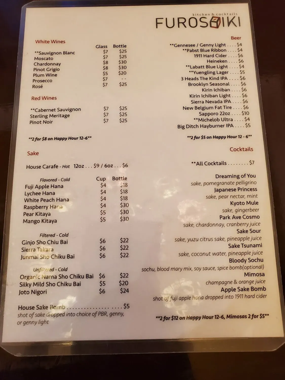 Menu 4