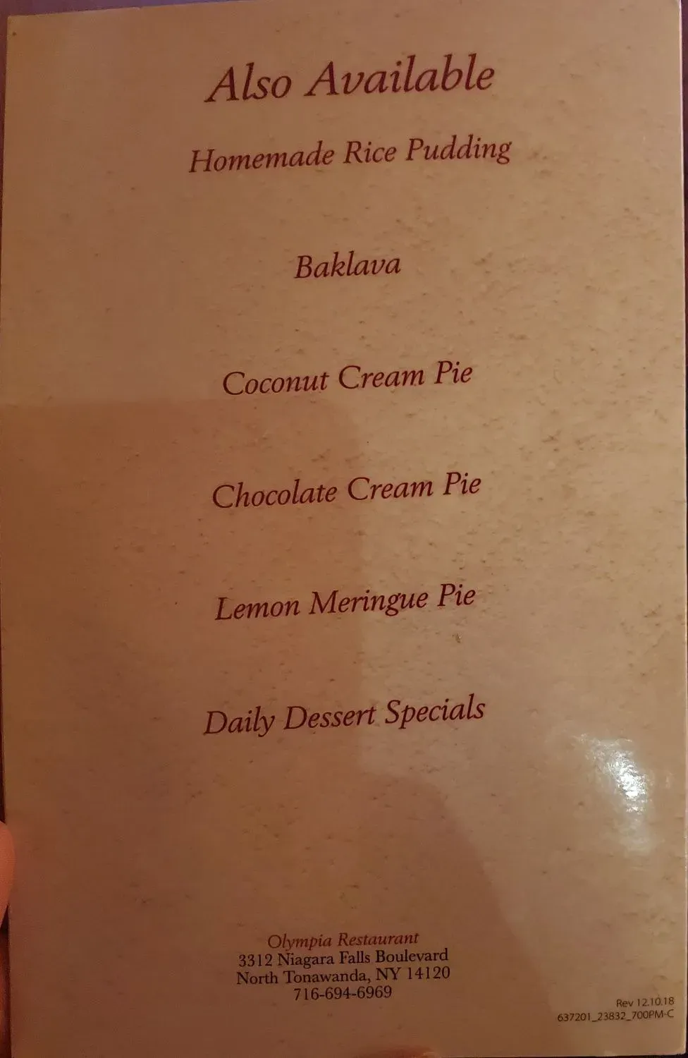 Menu 6