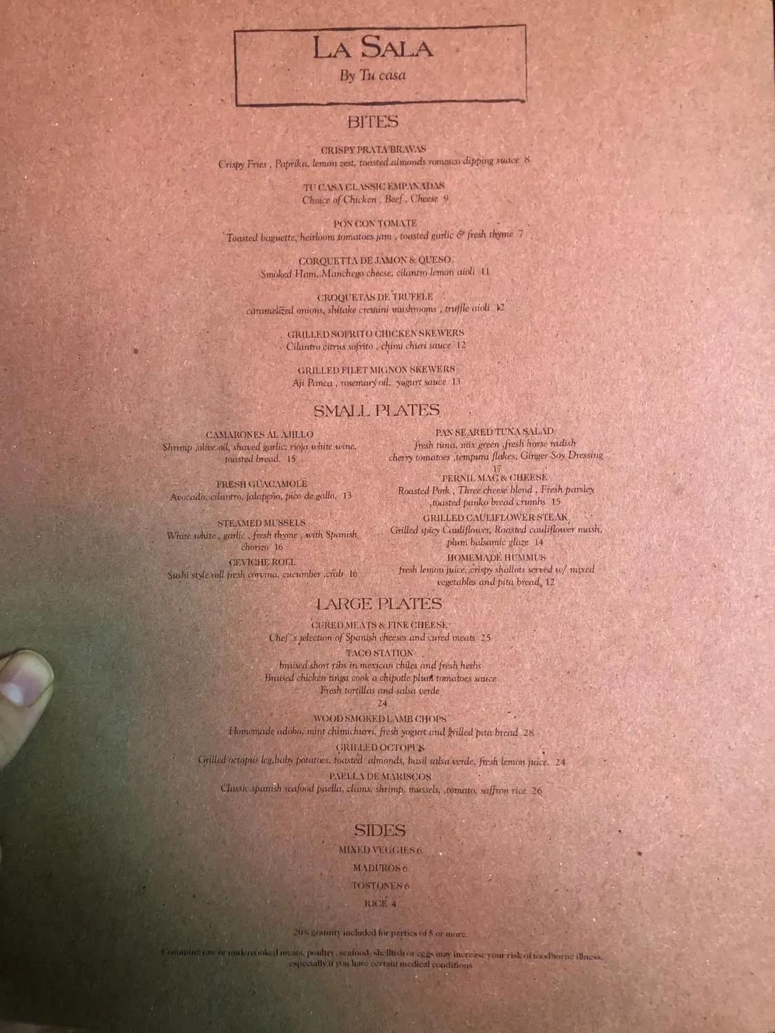 Menu 6