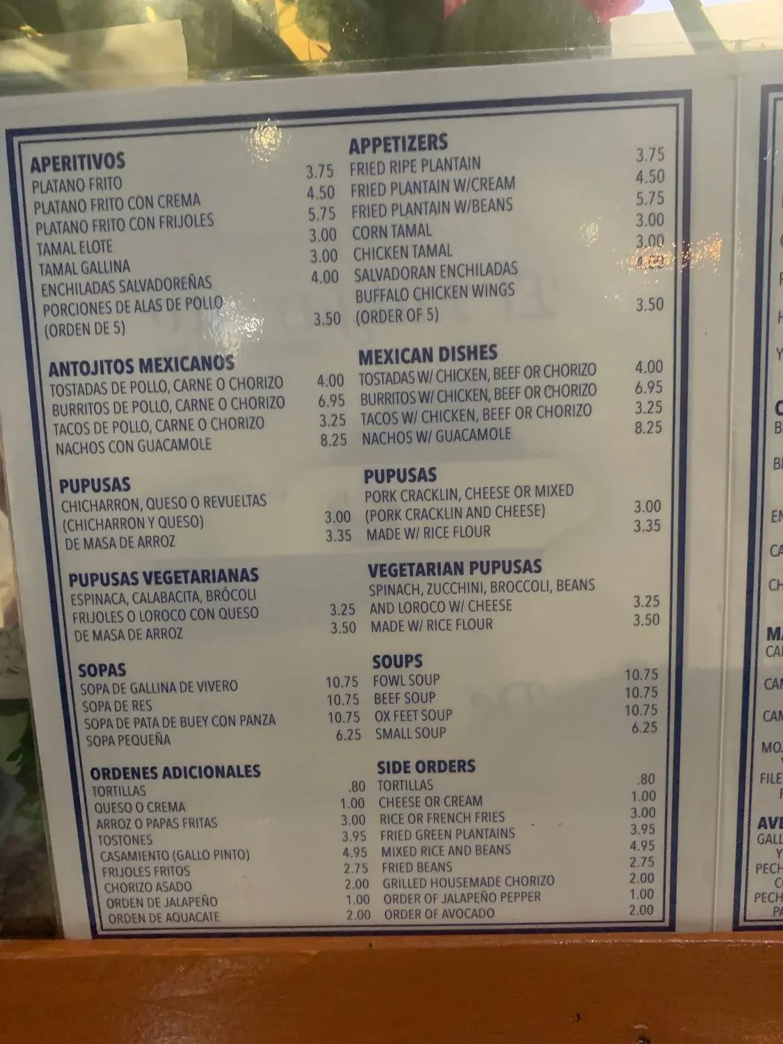 Menu 3