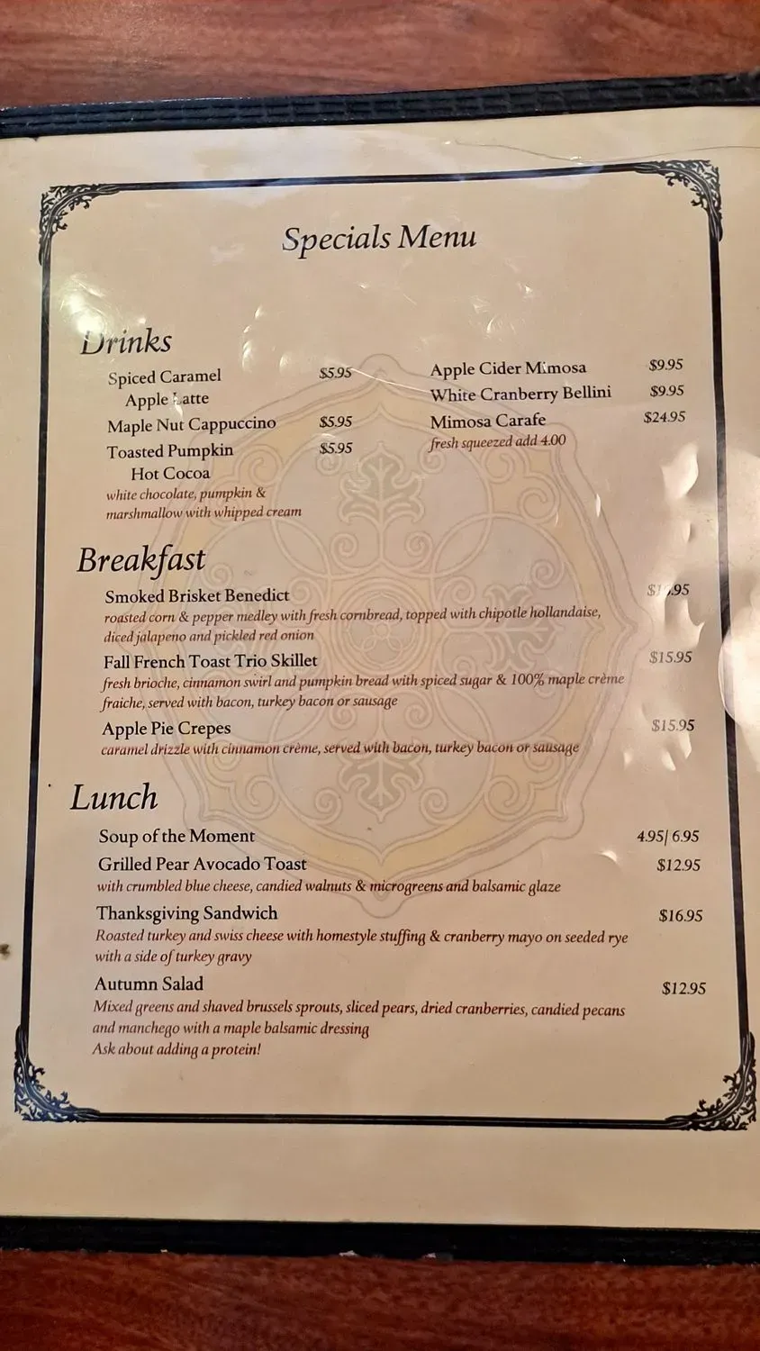 Menu 4