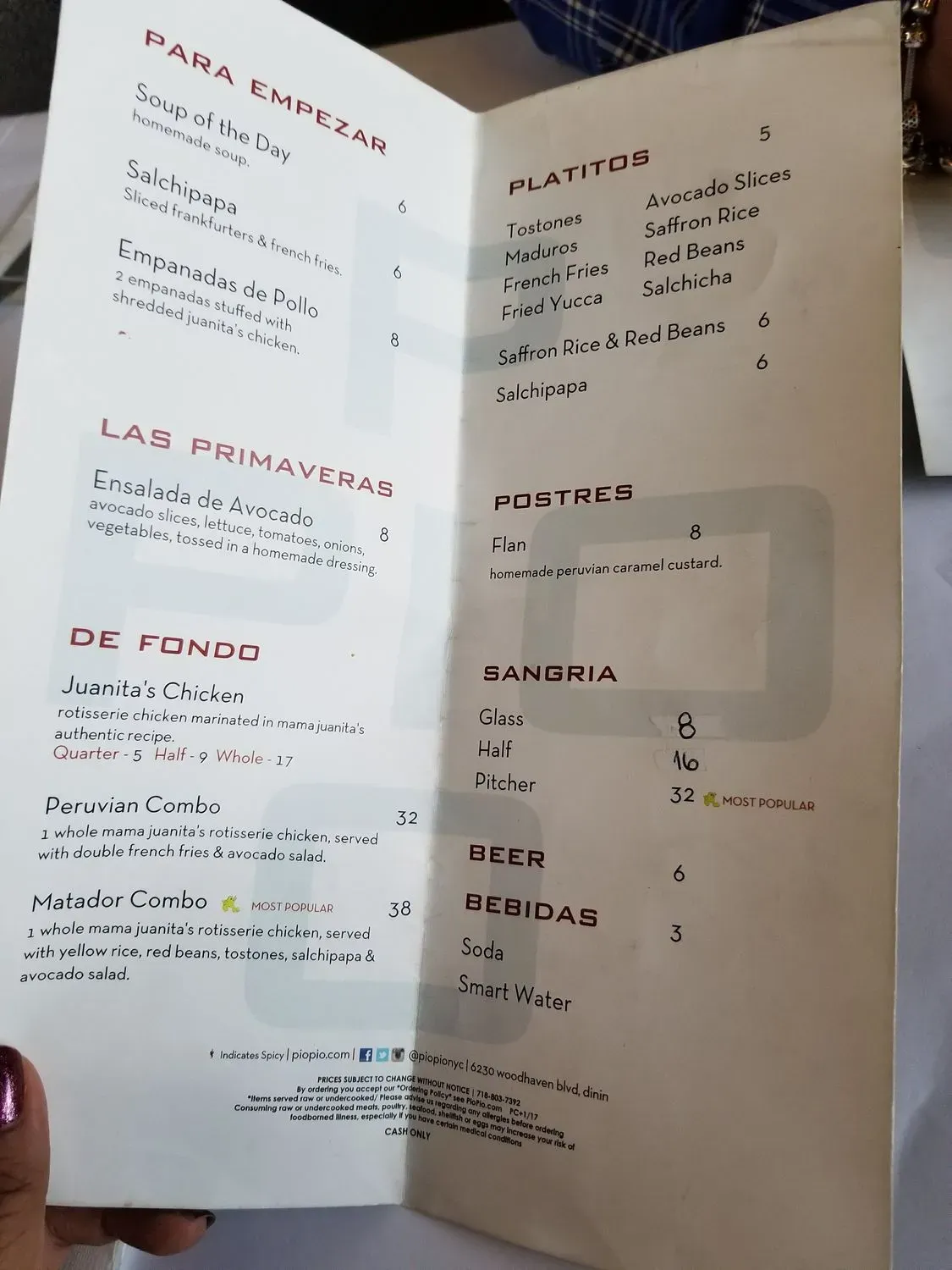 Menu 6