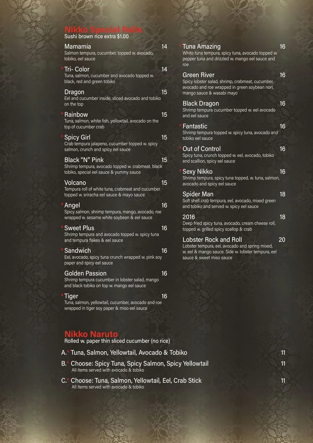 Menu 3