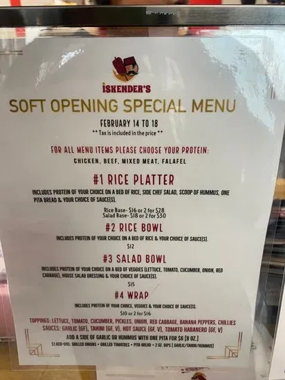 Menu 4