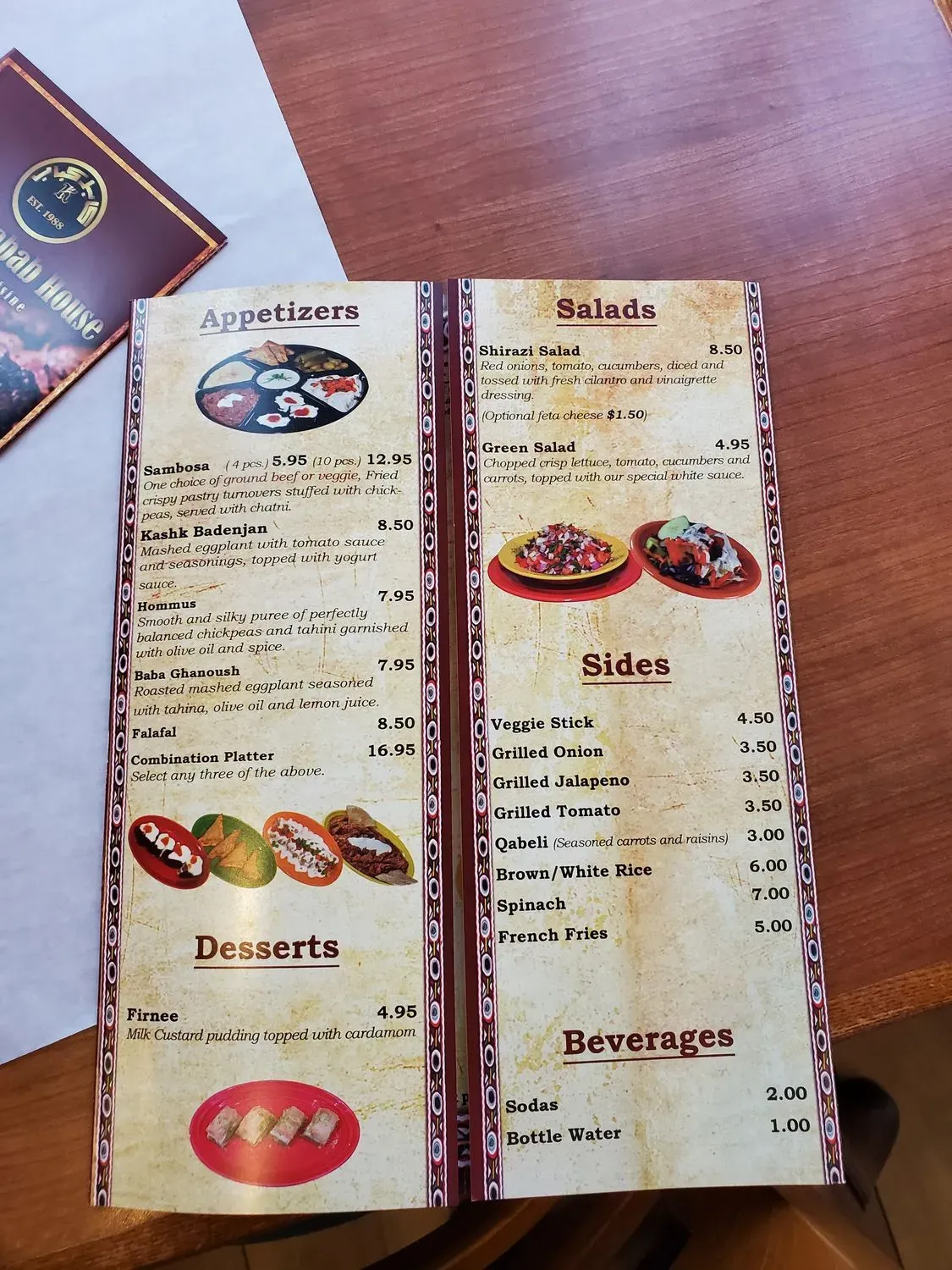 Menu 4