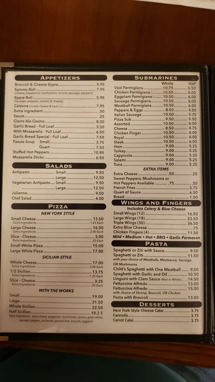 Menu 3