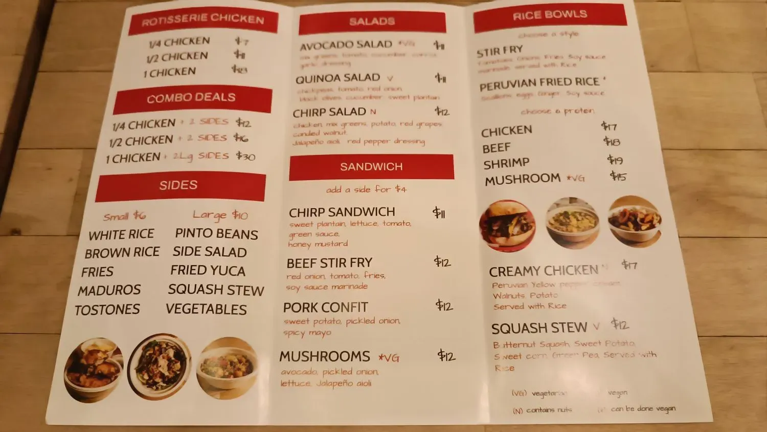 Menu 4