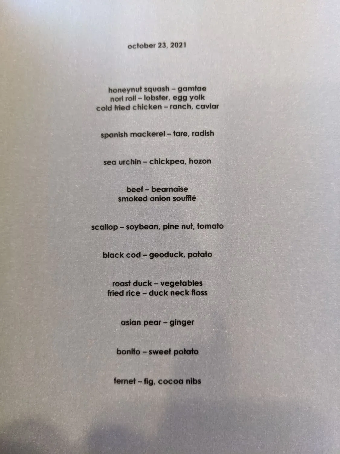 Menu 3