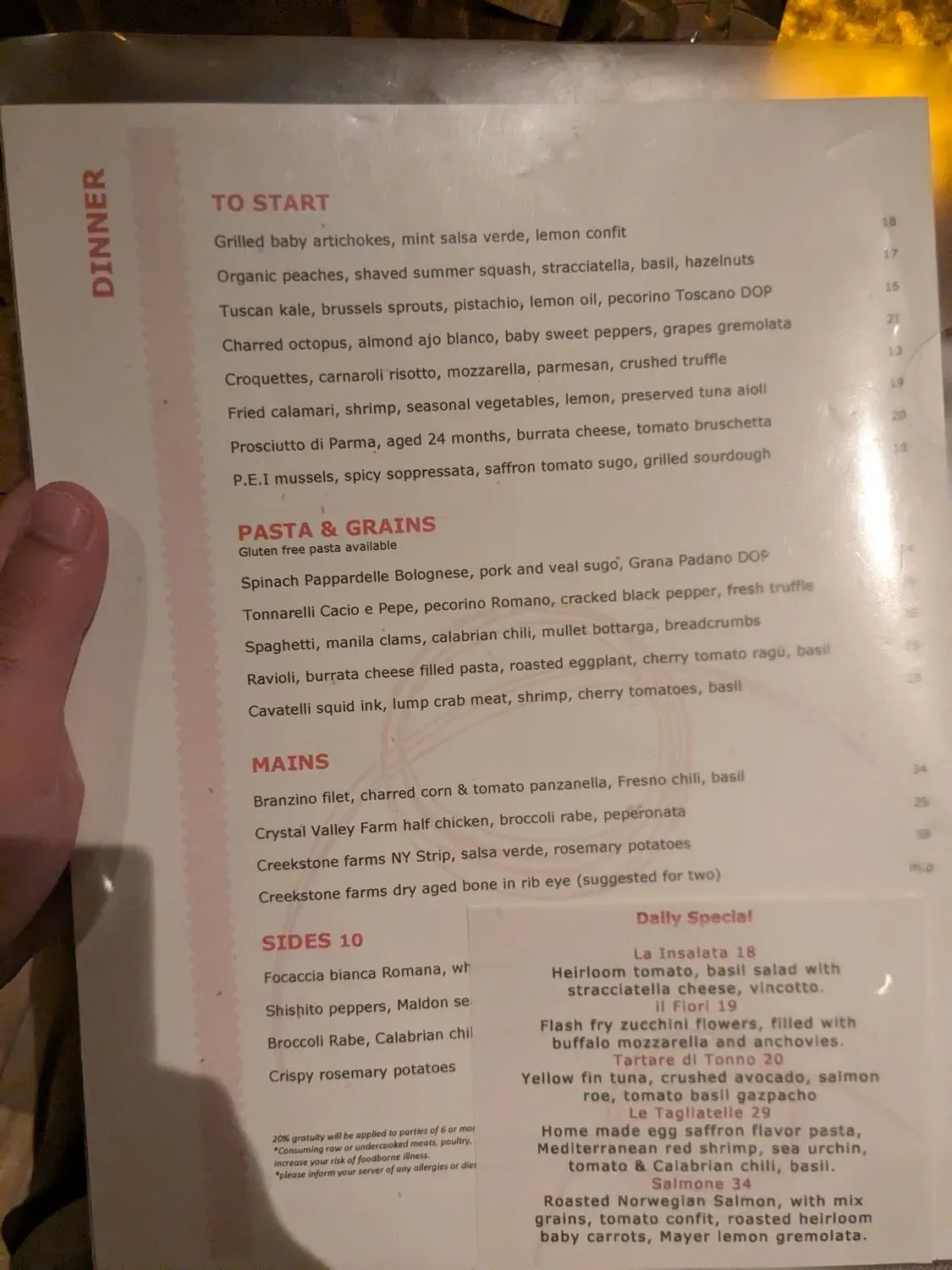 Menu 3