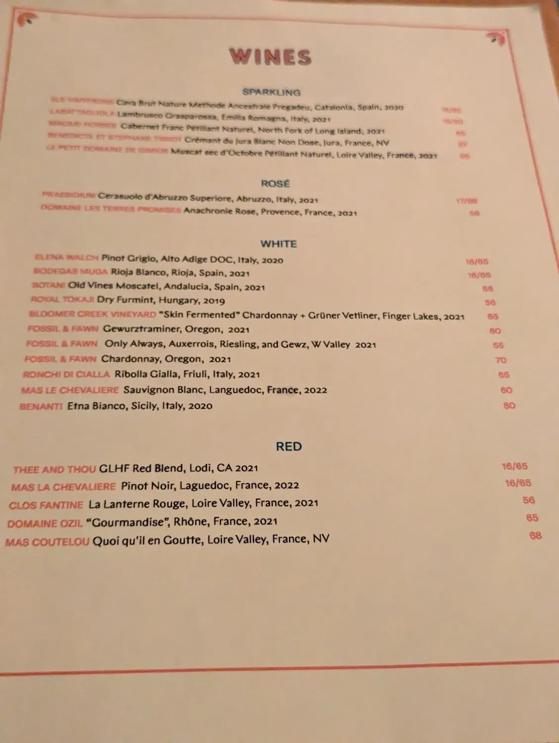 Menu 4