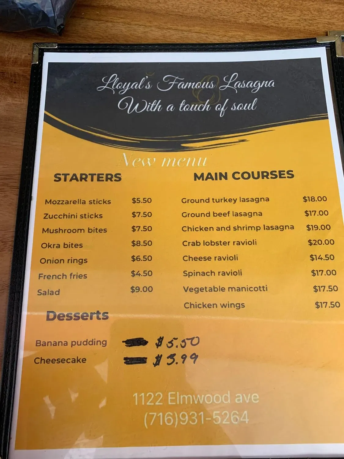 Menu 3