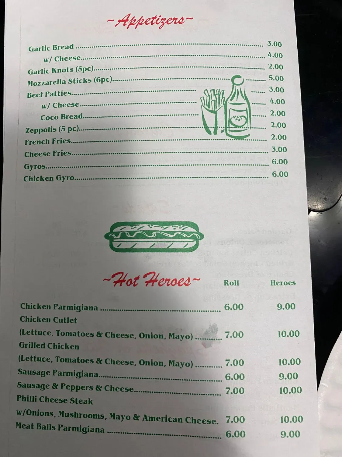 Menu 3